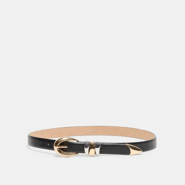 MIXED METAL BUCKLE BELT