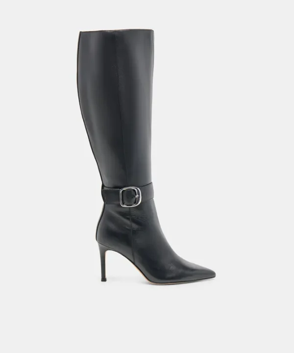 KINZY WIDE CALF BOOTS