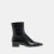 NOIR EMBOSSED LEATHER