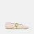CREME PERFORATED SUEDE