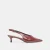 OXBLOOD CRINKLE PATENT