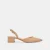 LT TAN CRINKLE PATENT LEATHER
