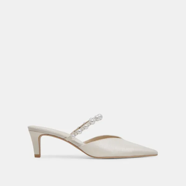 KANIKA PEARL MID HEELS