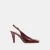 OXBLOOD CRINKLE PATENT