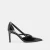MIDNIGHT CRINKLE PATENT LEATHER