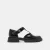 MIDNIGHT CRINKLE PATENT LEATHER