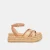 SADDLE WOVEN RAFFIA
