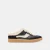 BLACK WOVEN LEATHER
