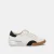 WHITE BLACK LEATHER