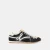BLACK WHITE SUEDE