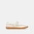 WHITE PERFORATED LEATHER