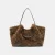 CHOCOLATE FAUX FUR